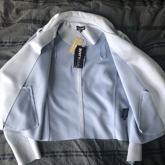 Piper & Jane faux suede open jacket - Picture 3 of 9